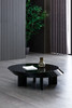 CT106 - Sample - Black High Gloss Round Coffee Table / VGVC-CT106