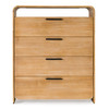 Dresden - Modern Natural Acacia Chest / VGWD-BH-VF-TB-NAT