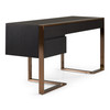 Modern Fauna Wenge and Rosegold Desk / VGBB-BN-2DK-WNGROSE
