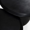 Kalvin - Modern Black Concrete Nesting Coffee Table Set / VGGR-675536-675541-BLK