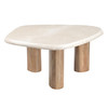 Marlin - Modern Marble + Mango Wood Nesting Table Set / VGBR-ART-82553-82554-82555