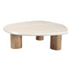 Marlin - Modern Marble + Mango Wood Nesting Table Set / VGBR-ART-82553-82554-82555