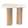 Marlin - Modern Marble + Mango Wood Nesting Table Set / VGBR-ART-82553-82554-82555