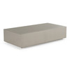 Anvil Modern Brushed Stainless Steel Rectangular Coffee Table / VGVC-CT8368-L