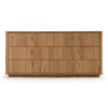 Roma - Modern Oak + Gold Dresser / VGAN-ROMA-DRS-OAK