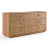 Roma - Modern Oak + Gold Dresser / VGAN-ROMA-DRS-OAK