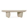 Slone - Modern Beige Fiberform Coffee Table / VGGR-675380-PM-SAND