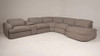 Ambler - Modern Brown Fabric Sectional Sofa w/ 2 Power Recliners Left Facing Chaise / VGKV-KM.6629-SECT-EARTH-LAF