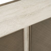 Moorgate - Modern Travertine Ceramic + Bronze Buffet / VGVC-G25988