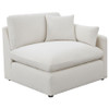 Hobson 4-piece Upholstered Modular Sectional Sofa Ivory / CS-551451-SETB