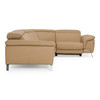 Mini Wonder - Italian Modern Deserto Leather Sectional Sofa with Right Facing Recliner / VGDTWONDER-MINIRAF-DES