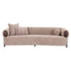 Arnaud - Modern Tan Fabric + Brown Oak Sofa / VGOD-ZW-25109-3S-TAN