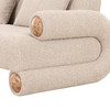 Odette - Modern Beige Fabric + White Burl Loveseat Sofa / VGOD-ZW-25113-2S-BGE