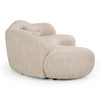 Spiro - Modern Beige Fabric Curved Sectional Sofa / VGOD-ZW-25020-BGE