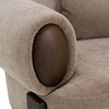 Arnaud - Modern Tan Fabric + Brown Oak Accent Chair / VGOD-ZW-25109-1S-TAN