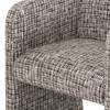Oldford - Modern Beige + Black Fabric Dining Chair / VGOD-ZW-25171-DC-BGEBLK