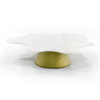 Gabbro - Glam White Marble + Gold Nesting Coffee Table Set / VGBD-GABBRO-NEST