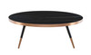 Cayson - Modern Black Ceramic Coffee Table / VGEWCT1015-3AA-BLK-CT