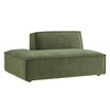 Restore Performance Fabric Upholstered Left-Facing Armless Modular Chaise by Modway / EEI-7386