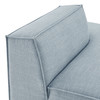 Restore Performance Fabric Upholstered Right-Facing Armless Modular Chaise by Modway / EEI-7388