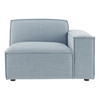 Restore Performance Fabric Upholstered Right-Facing Modular Lounge Chair by Modway / EEI-7397