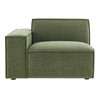 Restore Performance Fabric Upholstered Left-Facing Modular Lounge Chair by Modway / EEI-7399