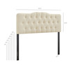 Annabel Premium Linen Blend Full Headboard by Modway / MOD-7268