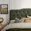 Annabel Premium Linen Blend King Headboard by Modway / MOD-7274