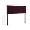 Eloise Stain-Resistant Performance Velvet Queen Headboard by Modway / MOD-7278