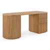 Albrite - Modern Natural Ash Desk / VGDW-J3690-ASH