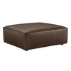 Restore Vegan Leather Modular Ottoman by Modway / EEI-7402