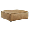 Restore Vegan Leather Modular Ottoman by Modway / EEI-7402