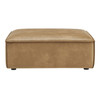 Restore Vegan Leather Modular Ottoman by Modway / EEI-7402