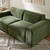Restore 2-Piece Performance Fabric Upholstered Modular Loveseat by Modway / EEI-7403