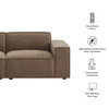 Restore 2-Piece Performance Fabric Upholstered Modular Loveseat by Modway / EEI-7403