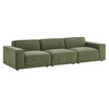 Restore 3-Piece Performance Fabric Upholstered Modular Sofa Set by Modway / EEI-7407