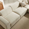 Restore 5-Piece Performance Fabric Upholstered Modular L-Shaped Sofa by Modway / EEI-7411