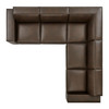 Restore 5-Piece Vegan Leather Modular L-Shaped Sofa by Modway / EEI-7412