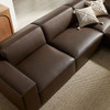 Restore 5-Piece Vegan Leather Modular L-Shaped Sofa by Modway / EEI-7412