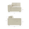 Restore 3-Piece Performance Fabric Upholstered Modular L-Shaped Sectional Sofa by Modway / EEI-7421
