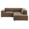 Restore 3-Piece Performance Fabric Upholstered Modular L-Shaped Sectional Sofa by Modway / EEI-7421