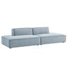 Restore 2-Piece Performance Fabric Upholstered Modular Loveseat by Modway / EEI-7423