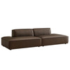 Restore 2-Piece Vegan Leather Modular Loveseat by Modway / EEI-7424