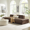 Restore 2-Piece Vegan Leather Modular Loveseat by Modway / EEI-7424