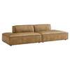 Restore 2-Piece Vegan Leather Modular Loveseat by Modway / EEI-7424