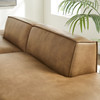 Restore 2-Piece Vegan Leather Modular Loveseat by Modway / EEI-7424