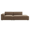Restore 2-Piece Performance Fabric Upholstered Modular Loveseat by Modway / EEI-7425