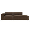 Restore 2-Piece Vegan Leather Modular Loveseat by Modway / EEI-7426