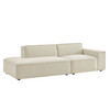 Restore 2-Piece Performance Fabric Upholstered Modular Loveseat by Modway / EEI-7427