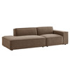 Restore 2-Piece Performance Fabric Upholstered Modular Loveseat by Modway / EEI-7427
